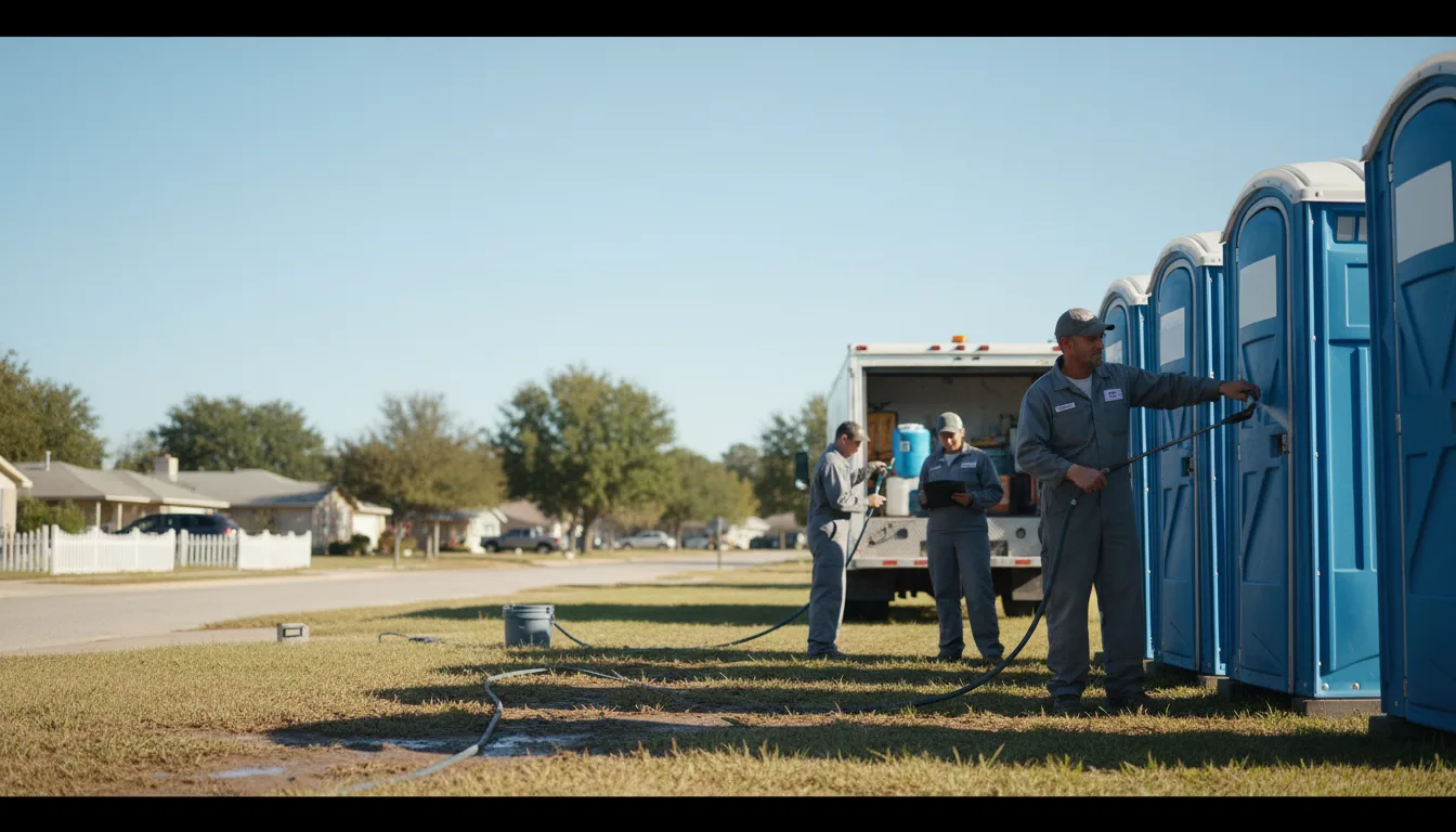 Long-Term Portable Toilet Rental in Harper, TX near me